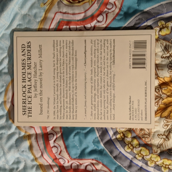 Sherlock Holmes and the Ice Palace Murders script - Picture 2 of 2